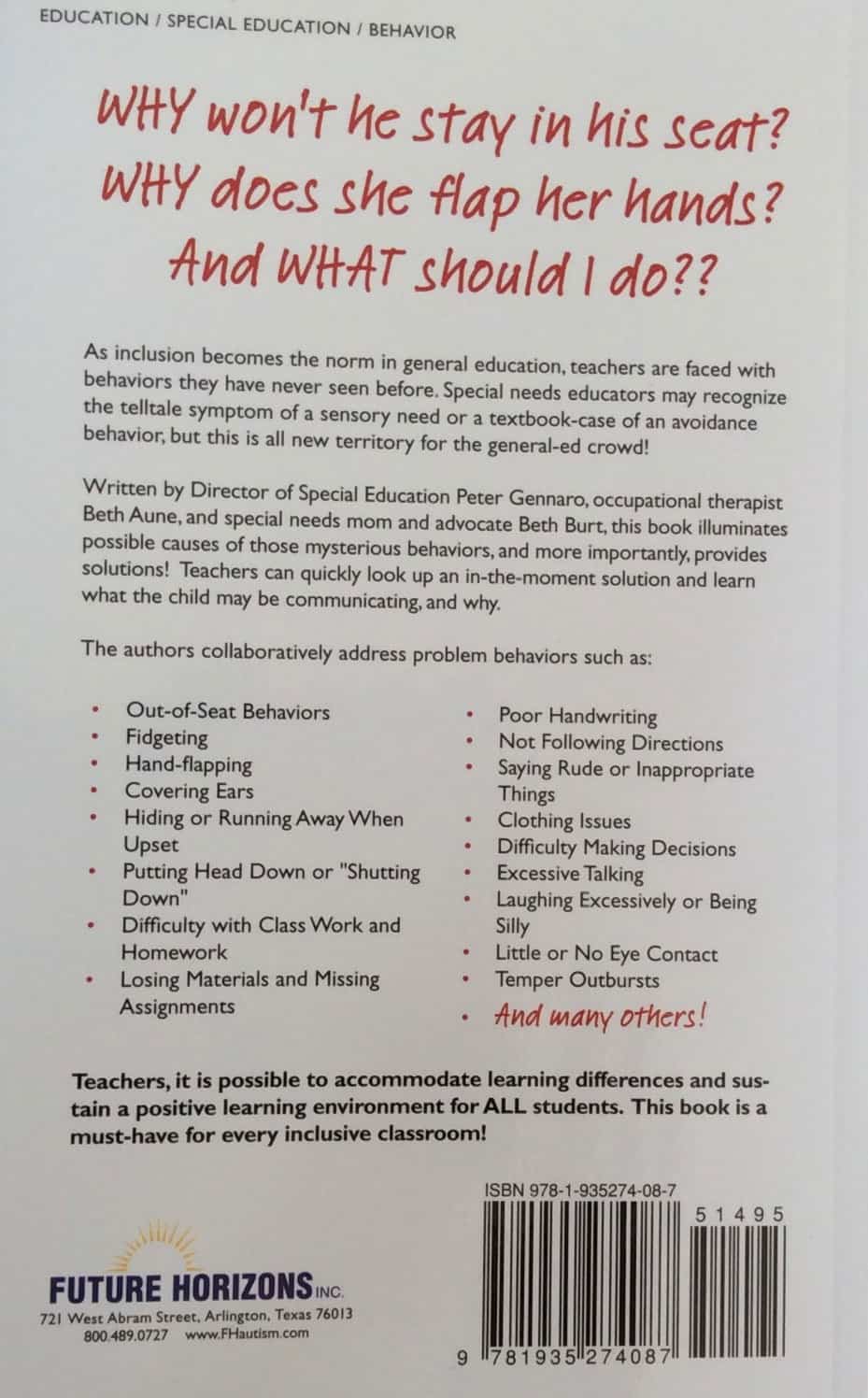 Behaviour Solutions for the Inclusive Classroom - Image 8