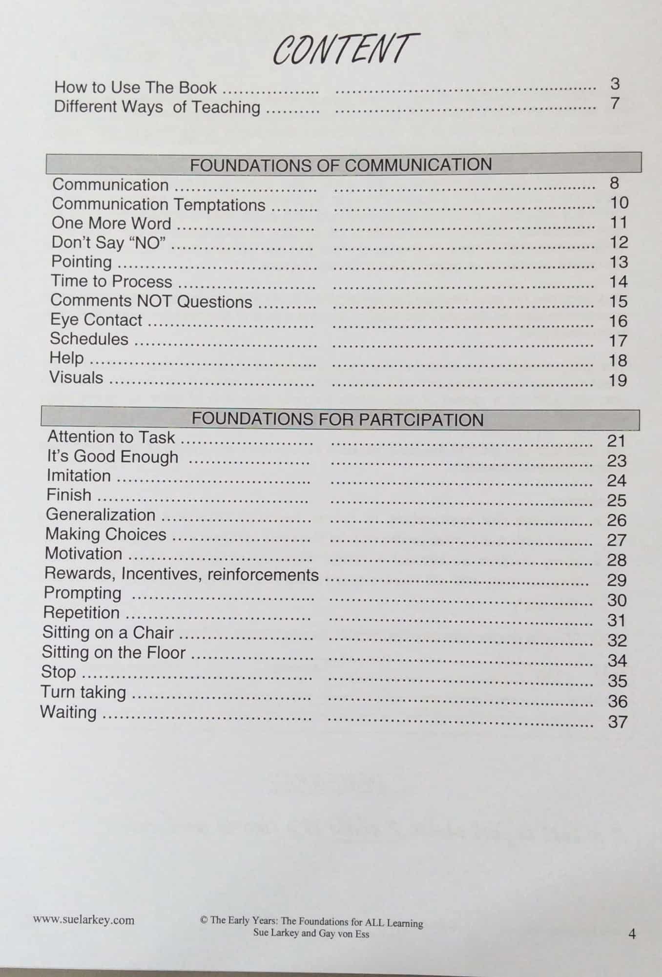 The Early Years: The Foundations For All Learning - Image 2