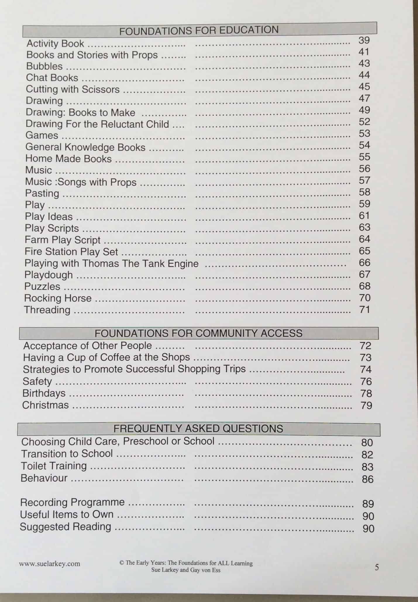 The Early Years: The Foundations For All Learning - Image 3