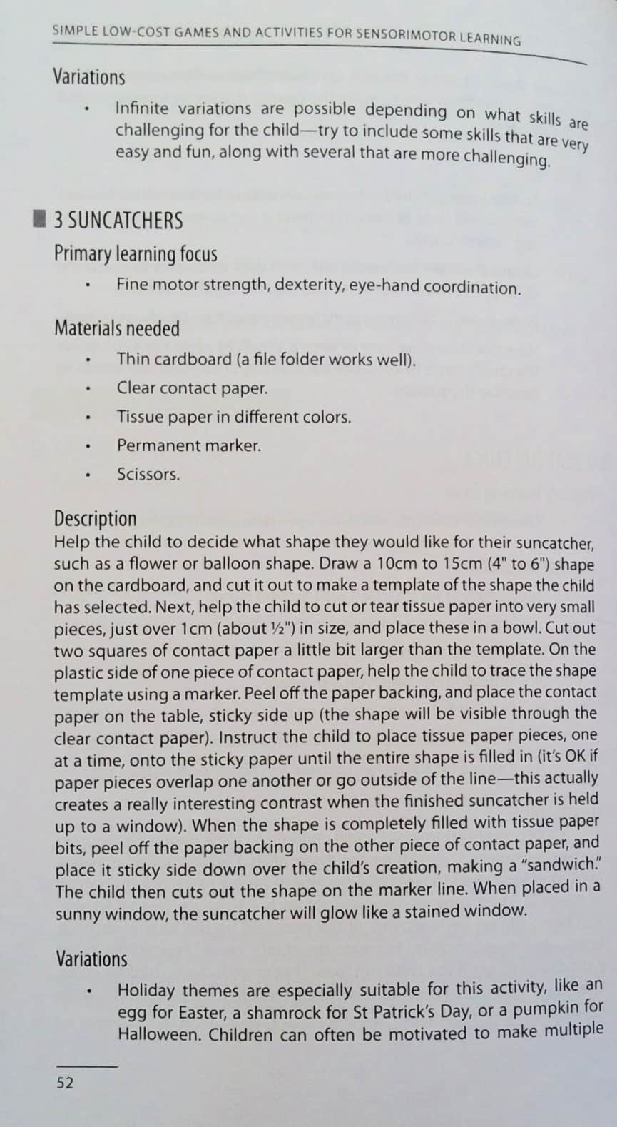 Simple Low-Cost Games and Activities for Sensorimotor Learning - Image 4