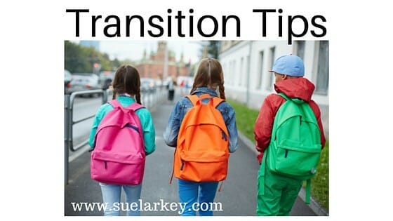 Sue Larkey Transition Tips