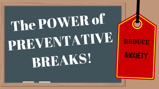POWER OF PREVENTATIVE BREAKS