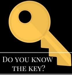 Do you know the key?