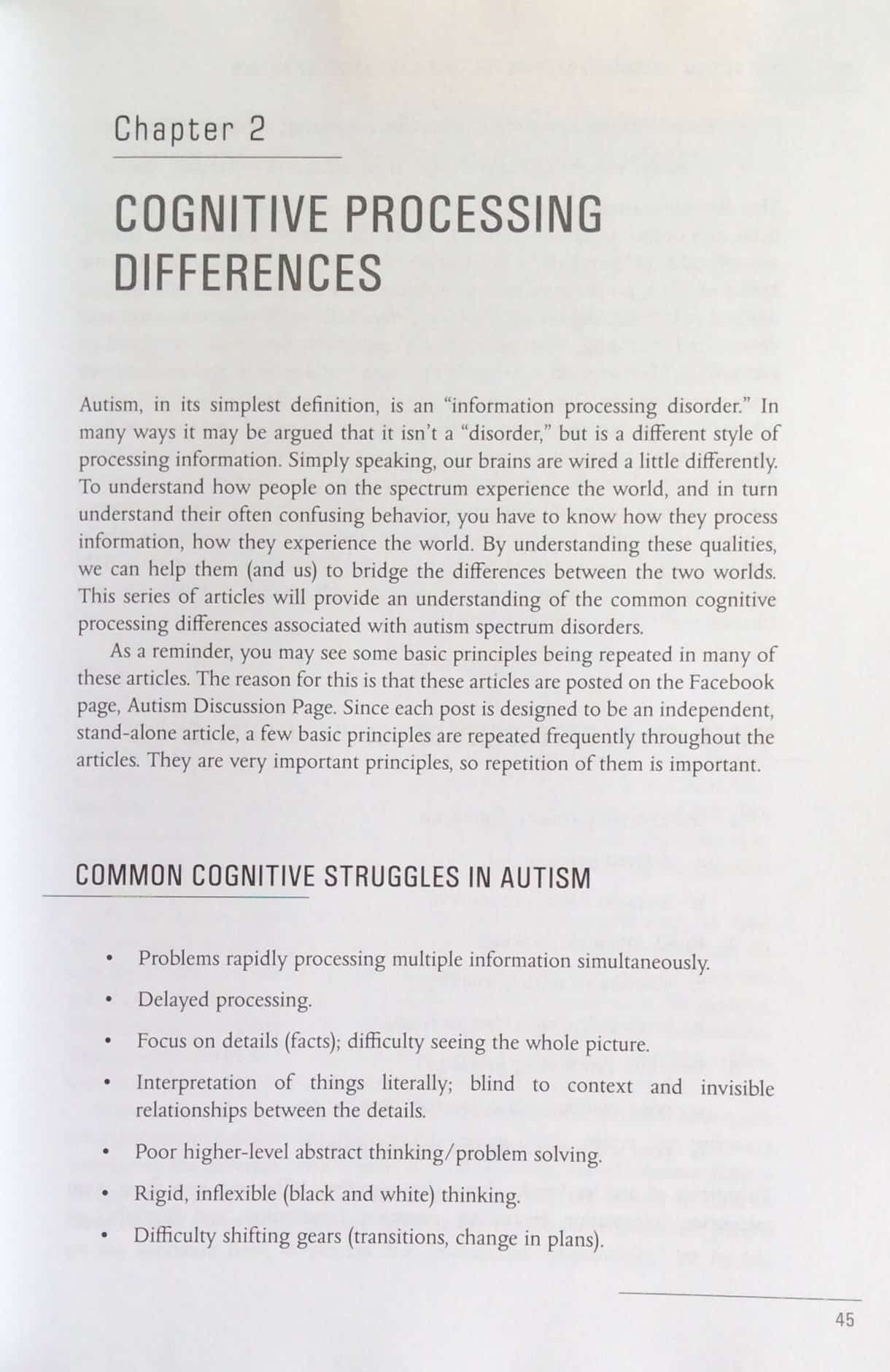 The Autism Discussion Page on the Core Challenges of Autism - Image 8