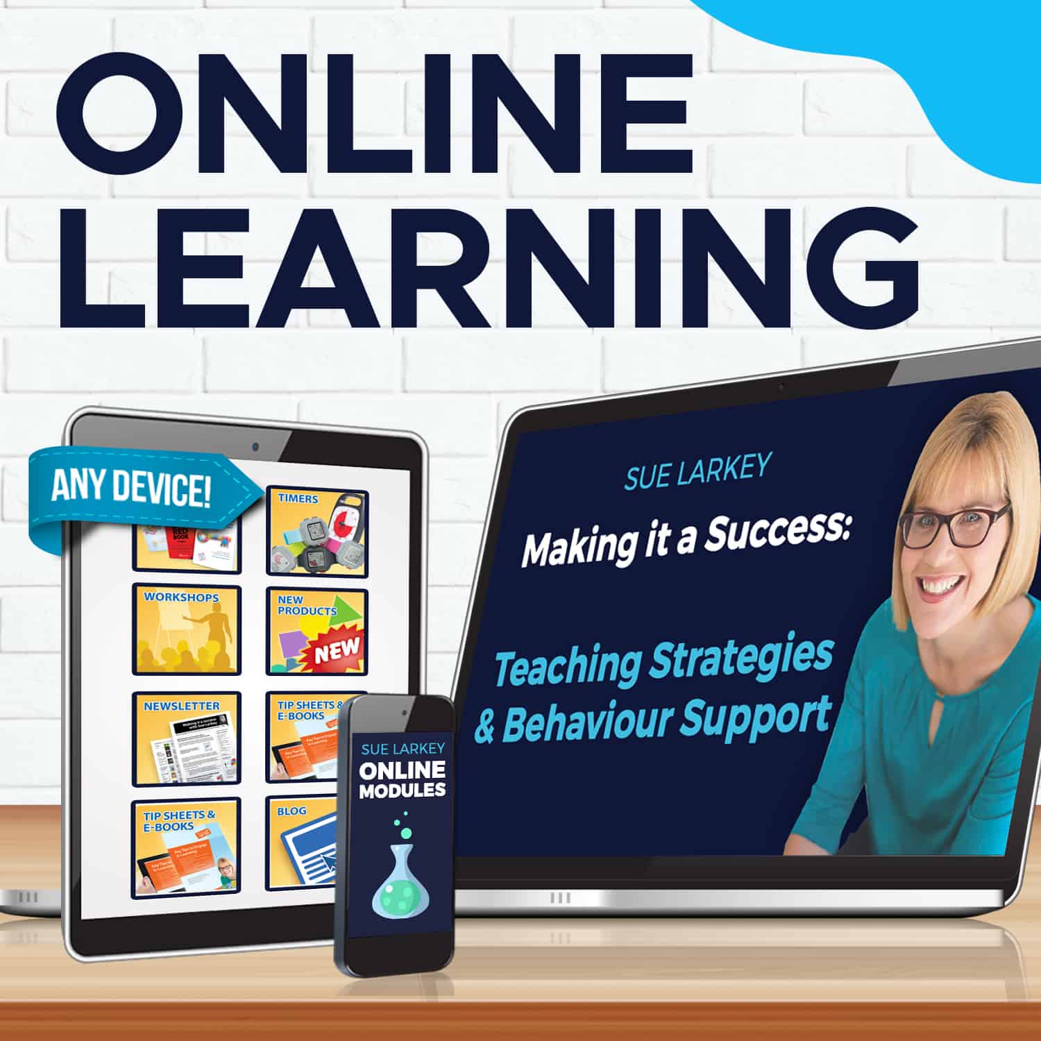 OnlineLearning Tip Sheet Tile