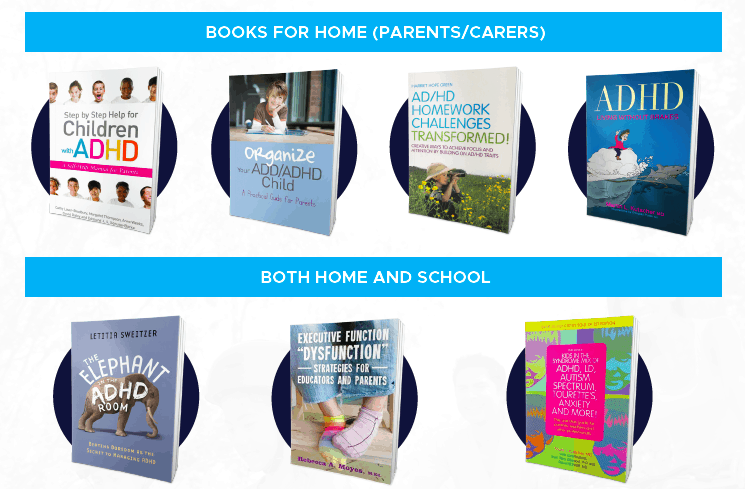 Books for helping children with ADHD at home and at school Books for helping children with ADHD at home and at school