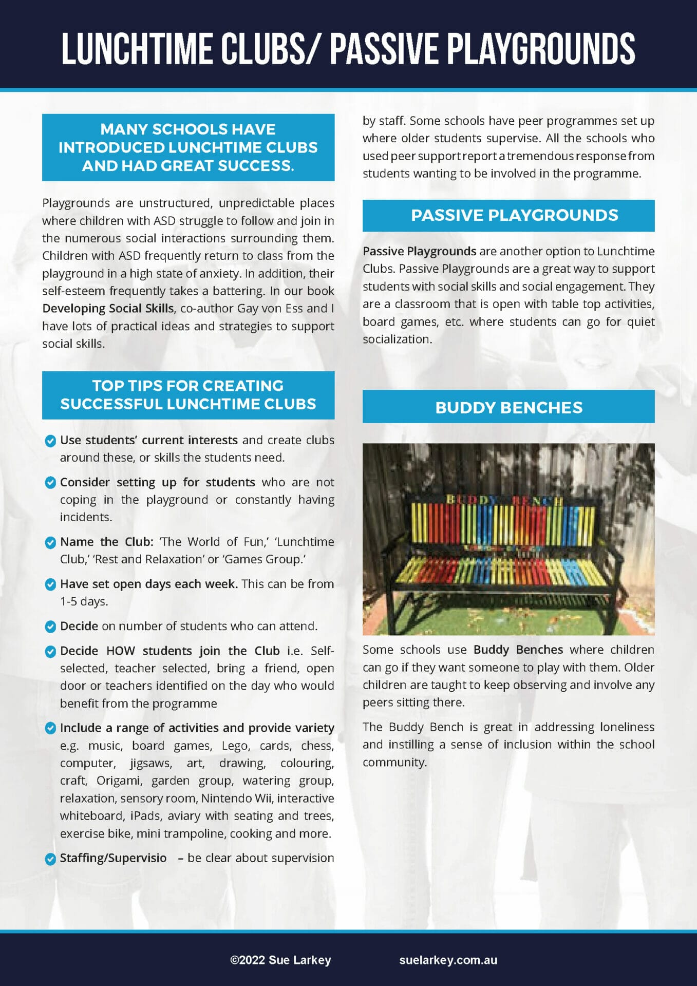 Teaching social skills