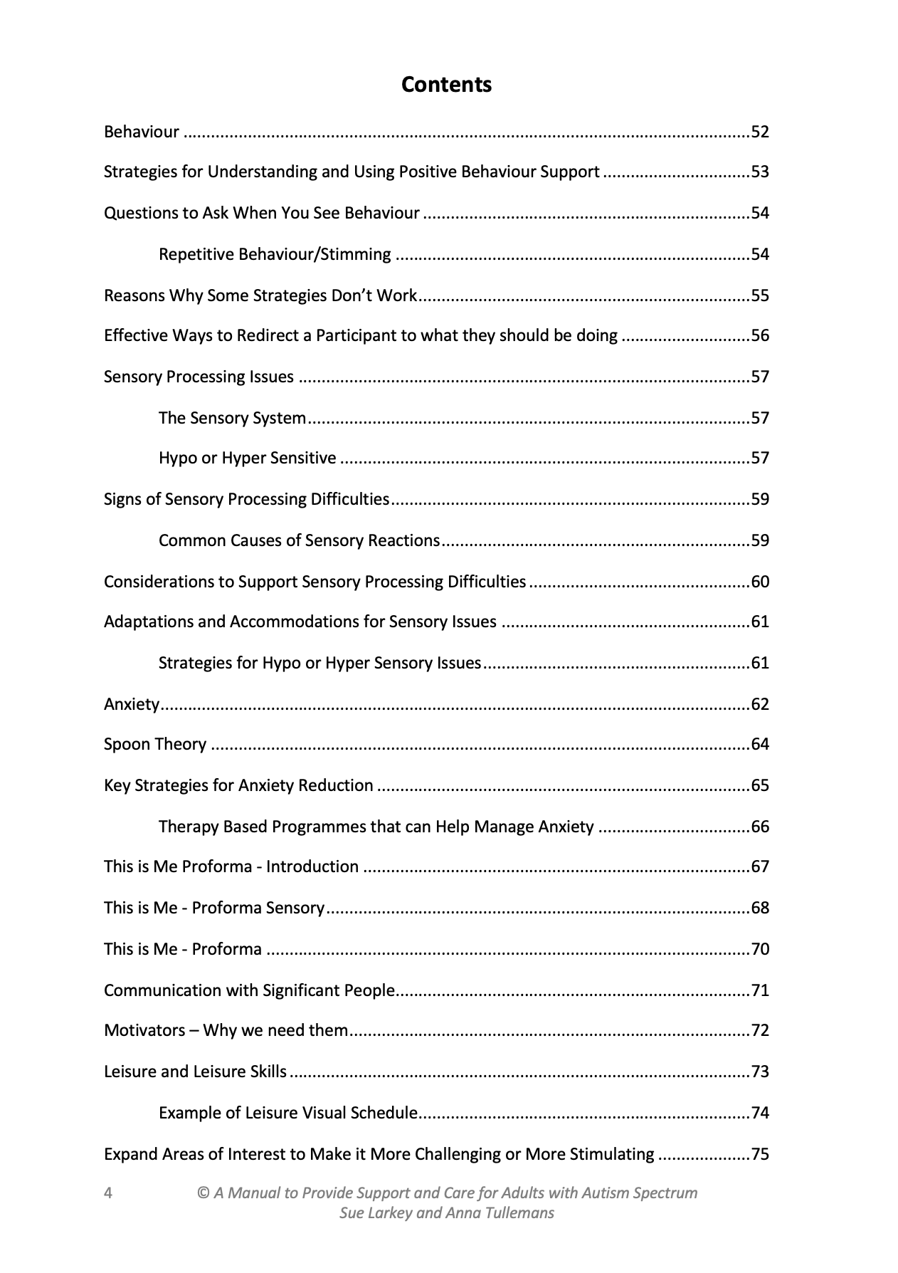 A Manual To Provide Support and Care for Adults with Autism Spectrum - Image 4