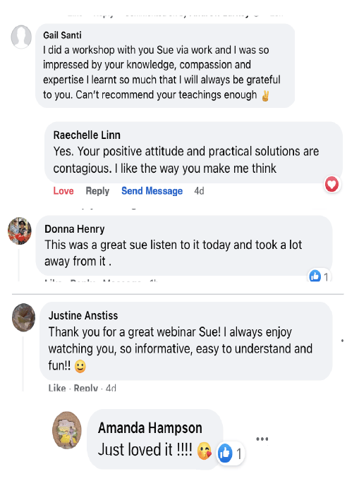 Feedback from part Participants-SUMMARY