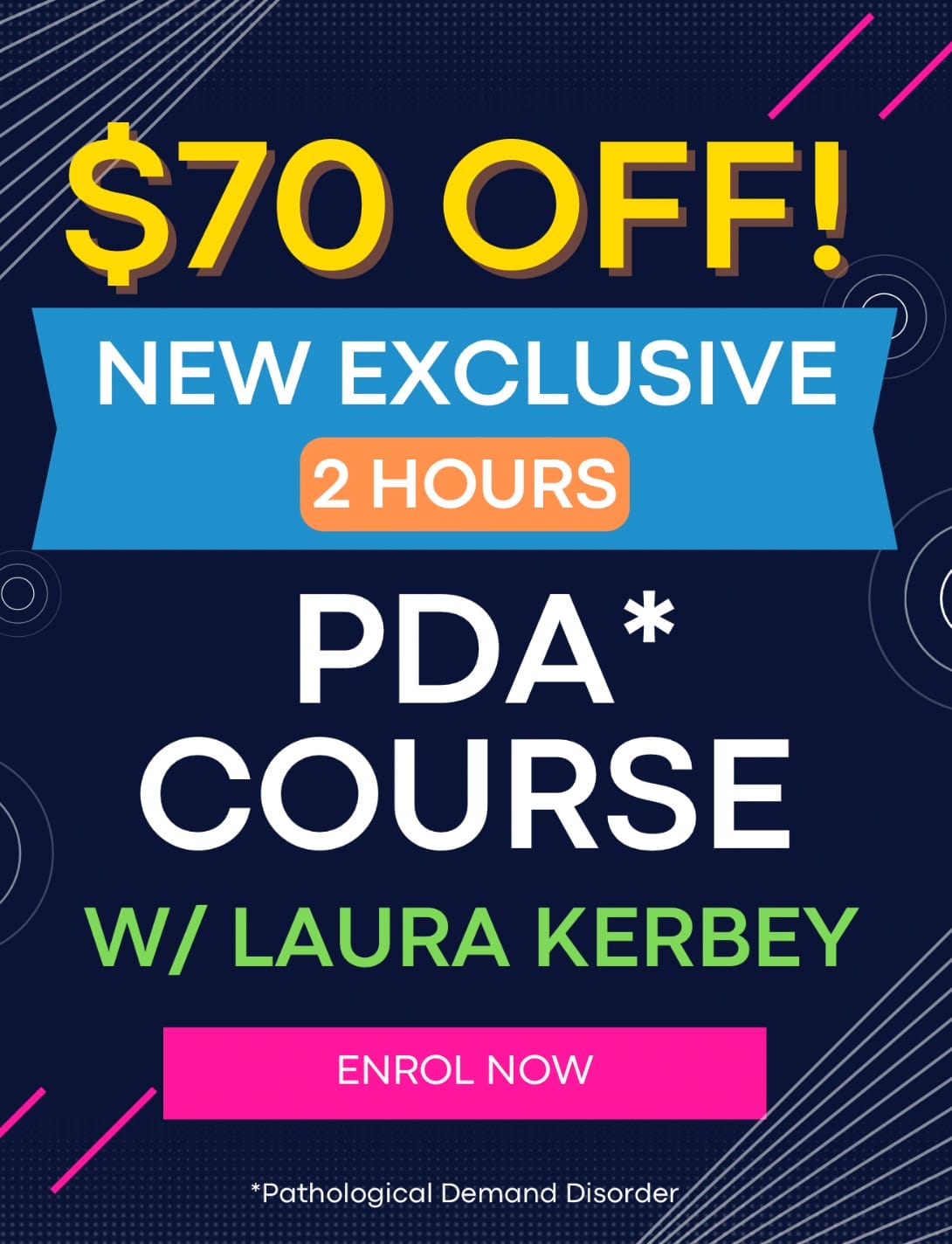 PDA Course on Sale