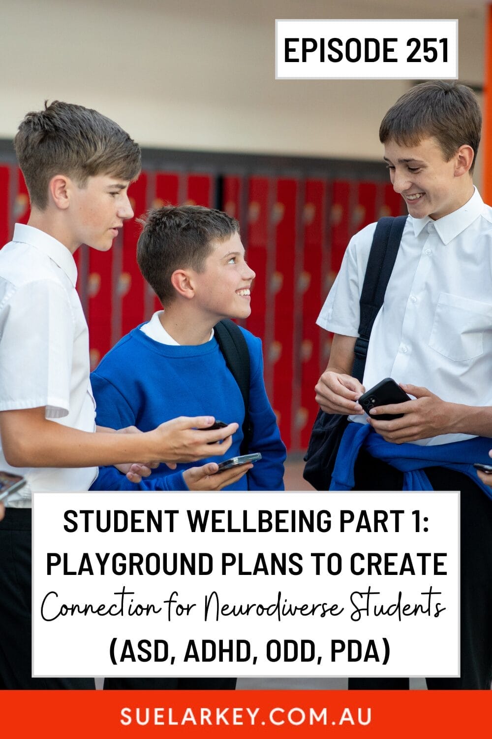 Playground plans for neurodiverse students