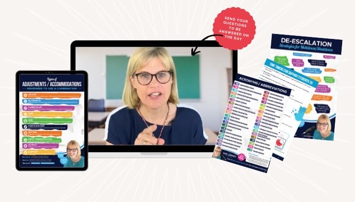 Sue Larkey Live Virtual Workshop