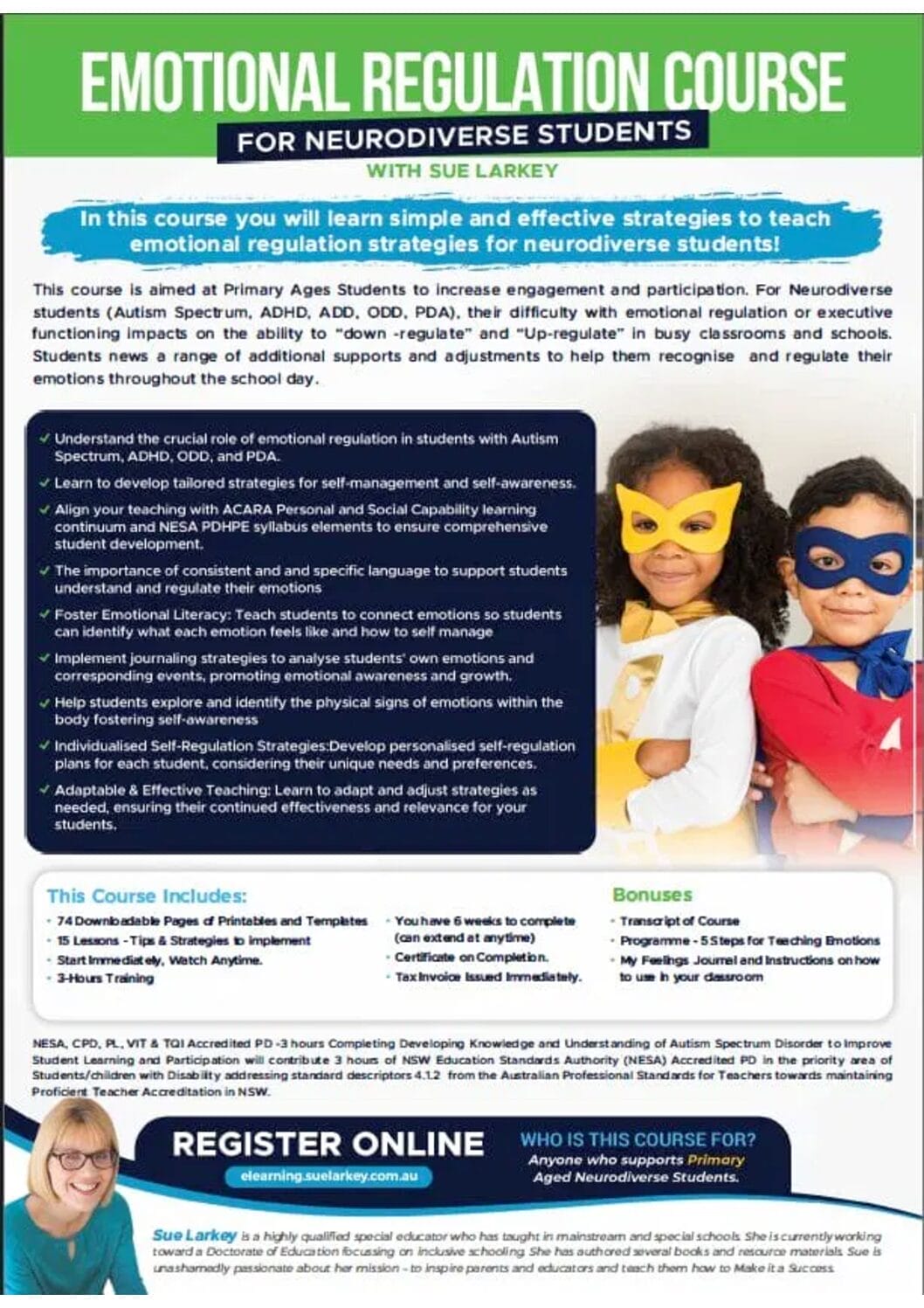 Challenging Behaviour in the Classroom Course Heading Image