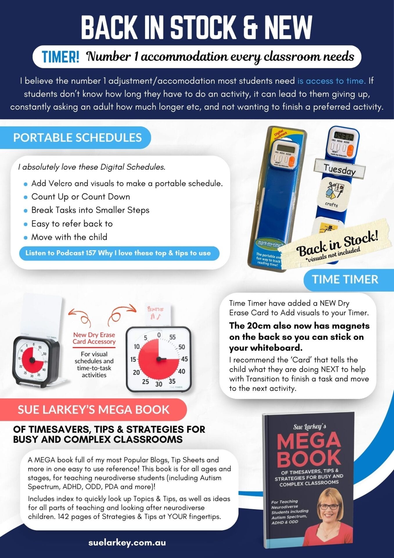 Revised catalogue BACK IN STOCK & NEW